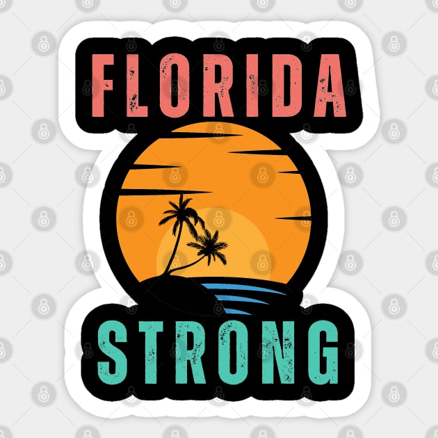 FLORIDA STRONG Sticker by Ryan Rad